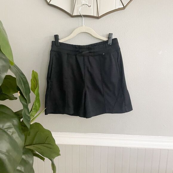 Abercrombie Kids Black Athletic Shorts Boys Size 9-10 - Picture 1 of 6